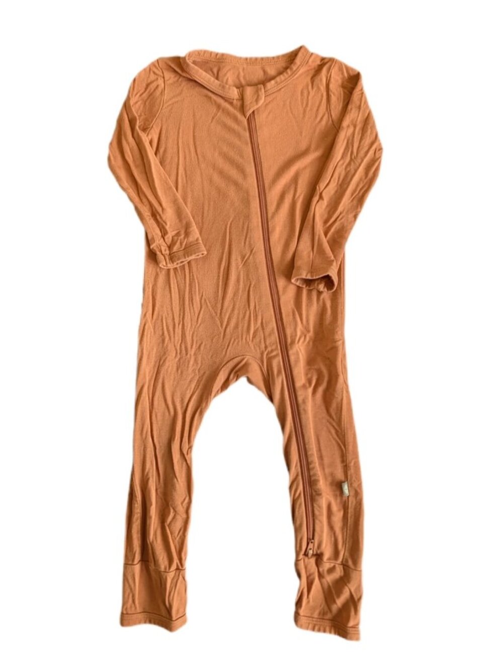 Kyte Footless Burnt Orange Romper 12-18m